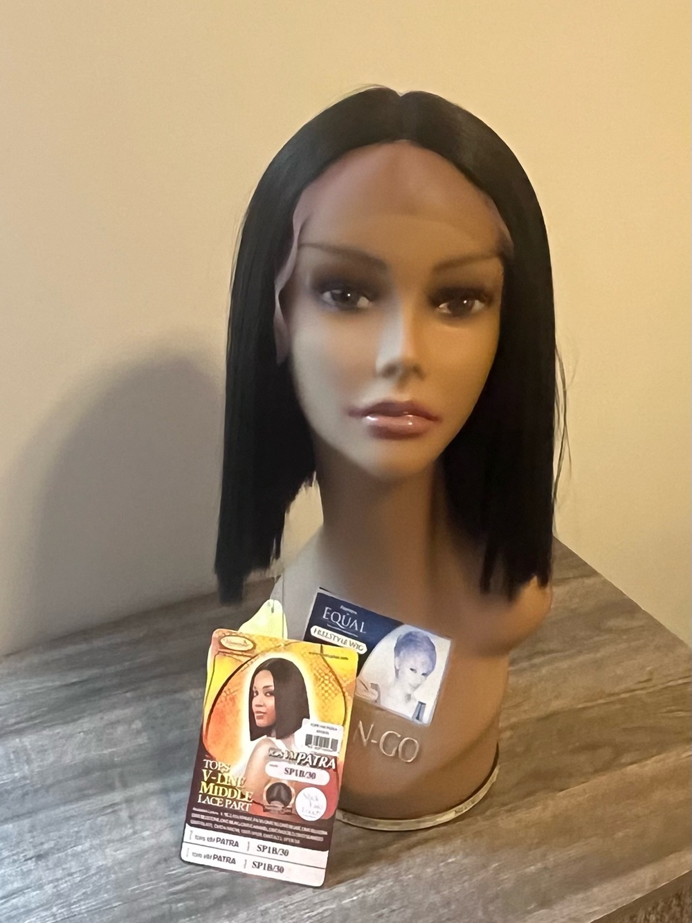 Vanessa Tops VM Patra V-Line Middle Lace Part Wig | Multiple Colors Available
